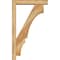 Ekena Millwork Balboa Block Rough Sawn Bracket w/ Offset Brace, Western Red Cedar, 4"W x 18"D x 30"H BKT0402X18X30BOA05RWR - alternate 4